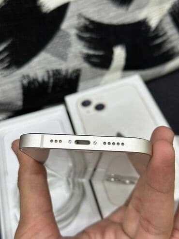 Запонки: IPhone 13, 128 ГБ, Белый, Гарантия, Face ID, С документами at lalafo.az — 5 Запонки: IPhone 13, 128 ГБ, Белый, Гарантия, Face ID, С документами — 5
