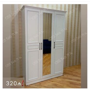 Yeni, 3 qapılı Düz dolab, Şifonyer lalafo.az -da Yeni, 3 qapılı Düz dolab, Şifonyer