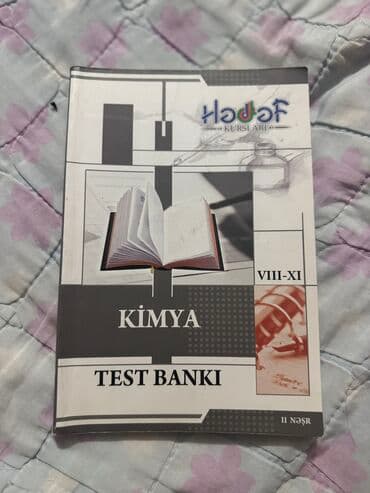 Kimya test bankı abituryent
yenidir ucuz satılır (1-4cu qruplar üçün) lalafo.az -da Kimya test bankı abituryent
yenidir ucuz satılır (1-4cu qruplar üçün)