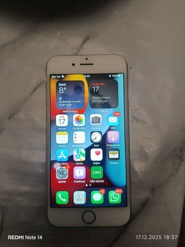 IPhone 6s, 32 GB, Gümüşü, Barmaq izi lalafo.az -da IPhone 6s, 32 GB, Gümüşü, Barmaq izi