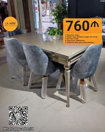 Açılan, 6 stul lalafo.az -da Açılan, 6 stul