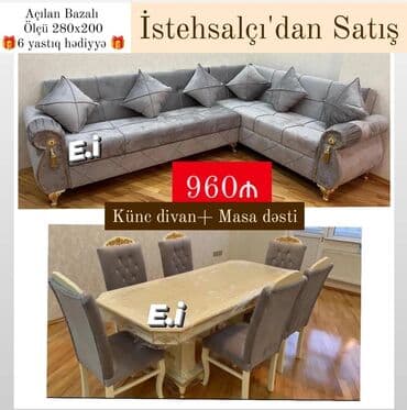 Yeni, Künc divan, Qonaq otağı üçün, Açılan, Azərbaycan lalafo.az -da Yeni, Künc divan, Qonaq otağı üçün, Açılan, Azərbaycan