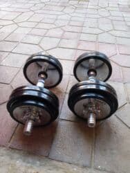 Маски, очки: Железные Гантели, Вес: 30 кг at lalafo.az — 4 Маски, очки: Железные Гантели, Вес: 30 кг — 4