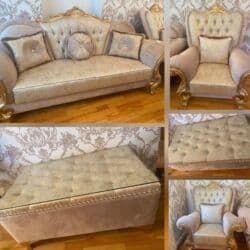 İşlənmiş, Divan, 2 kreslo, Bazasız, Açılmayan lalafo.az -da İşlənmiş, Divan, 2 kreslo, Bazasız, Açılmayan