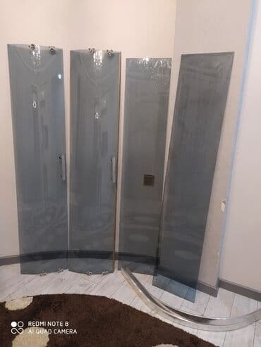 Şüşə duş kabinası panelləri və profilləri - 4 ədəd rəngli (tünd) lalafo.az -da Şüşə duş kabinası panelləri və profilləri - 4 ədəd rəngli (tünd)