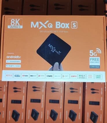 Yeni, TV Box, 128 GB yaddaş, Android, youtube, google, netflix, TV lalafo.az -da Yeni, TV Box, 128 GB yaddaş, Android, youtube, google, netflix, TV