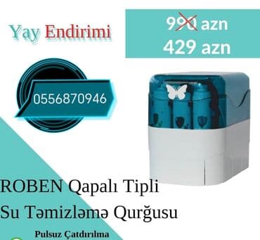 ROBEN qapalı tipli su təmizləmə qurğusu - Qapalı korpus: mətbəxdə lalafo.az -da ROBEN qapalı tipli su təmizləmə qurğusu - Qapalı korpus: mətbəxdə