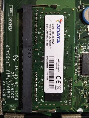 Operativ yaddaş (RAM) ADATA, 4 GB, 1600 Mhz, DDR3, Noutbuk üçün lalafo.az -da Operativ yaddaş (RAM) ADATA, 4 GB, 1600 Mhz, DDR3, Noutbuk üçün