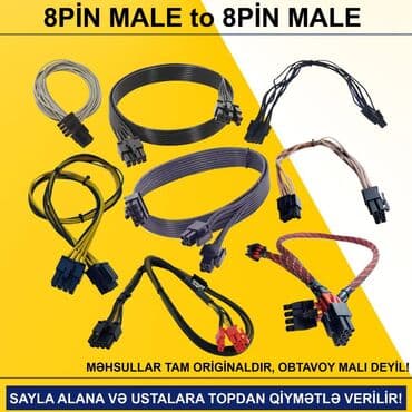 Kabellər "8PİN MALE to 8PİN MALE Original” SAYLA ALANA VƏ USTALARA lalafo.az -da Kabellər "8PİN MALE to 8PİN MALE Original” SAYLA ALANA VƏ USTALARA