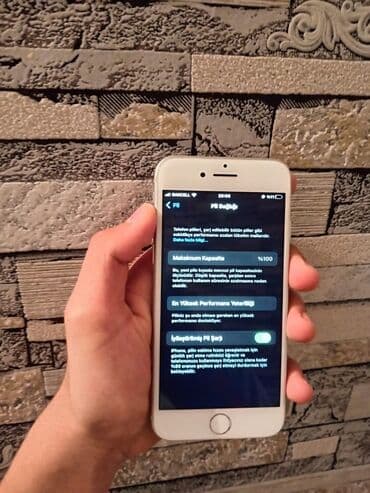 IPhone 7, 128 GB, Gümüşü, Barmaq izi lalafo.az -da IPhone 7, 128 GB, Gümüşü, Barmaq izi