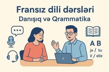 Xarici dil kursu, Fransız dili, Böyüklər üçün, Uşaqlar üçün, Danışıq klubu lalafo.az -da Xarici dil kursu, Fransız dili, Böyüklər üçün, Uşaqlar üçün, Danışıq klubu