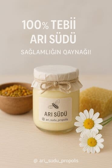 🌿 100% TƏBİİ ARI SÜDÜ ✨ Enerji – Gözəllik – Sağlamlıq ✨ 🧠 Zəkanı lalafo.az -da 🌿 100% TƏBİİ ARI SÜDÜ ✨ Enerji – Gözəllik – Sağlamlıq ✨ 🧠 Zəkanı