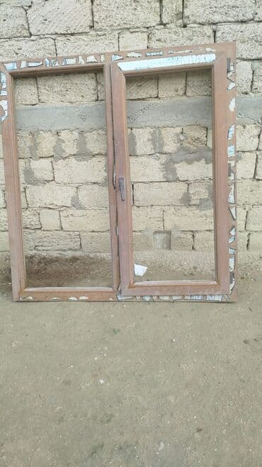 PVC pəncərə çərçivəsi - Material: PVC, ağac teksturalı rəng lalafo.az -da PVC pəncərə çərçivəsi - Material: PVC, ağac teksturalı rəng