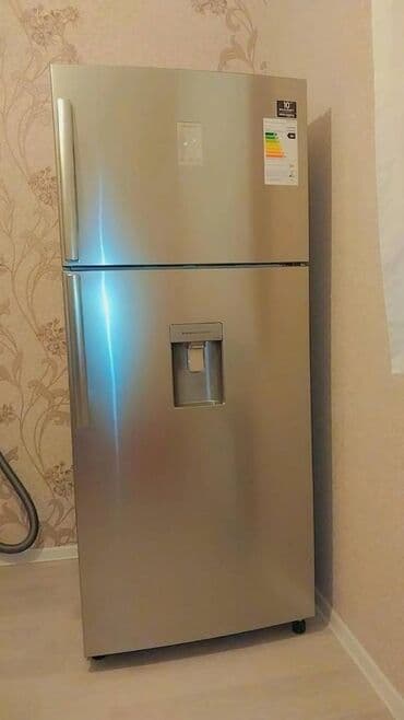 İşlənmiş 2 qapılı Samsung Soyuducu Satılır, rəng - Boz, Dispenserli lalafo.az -da İşlənmiş 2 qapılı Samsung Soyuducu Satılır, rəng - Boz, Dispenserli