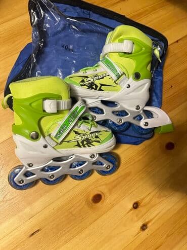 Uşaq üçün tənzimlənən inline konki (roller skates) - Rəng: açıq lalafo.az -da Uşaq üçün tənzimlənən inline konki (roller skates) - Rəng: açıq