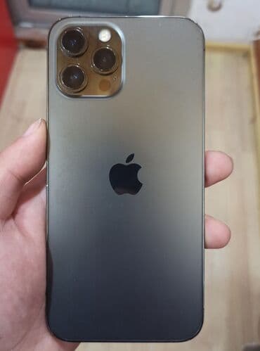 IPhone 12 Pro Max, 256 GB, Graphite, Face ID, Barmaq izi, Sənədlərlə lalafo.az -da IPhone 12 Pro Max, 256 GB, Graphite, Face ID, Barmaq izi, Sənədlərlə