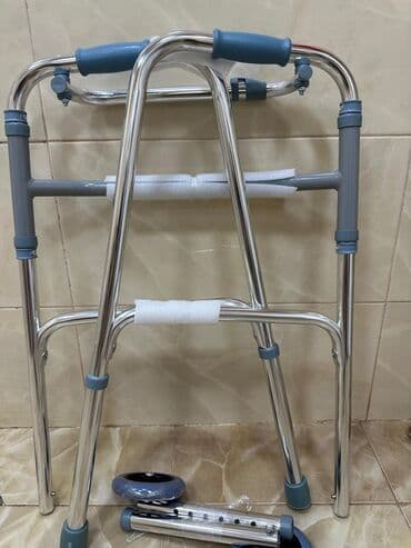 Yüngül alüminium gəzinti çərçivəsi (dəstəkli “walker”) - Material lalafo.az -da Yüngül alüminium gəzinti çərçivəsi (dəstəkli “walker”) - Material
