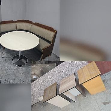 Metbex ucun kunc divan masa ve 4 eded tabletka satilir hamsi birlikde lalafo.az -da Metbex ucun kunc divan masa ve 4 eded tabletka satilir hamsi birlikde