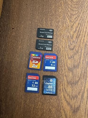 Reqemsal fotoaparatlar ucun yaddas kartlari 1 ededi 20 azn 16 gb ve 32 lalafo.az -da Reqemsal fotoaparatlar ucun yaddas kartlari 1 ededi 20 azn 16 gb ve 32