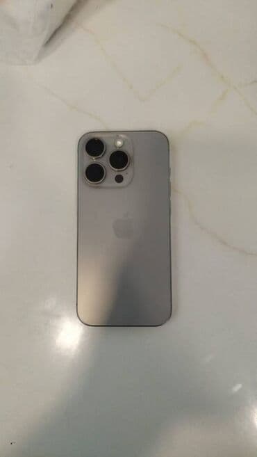 IPhone 15 Pro, 256 GB, Natural Titanium lalafo.az -da IPhone 15 Pro, 256 GB, Natural Titanium