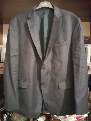 Kişi kostyumu – Yünsa parça - Klassik tərzdə iki düyməli pencək və lalafo.az -da Kişi kostyumu – Yünsa parça - Klassik tərzdə iki düyməli pencək və