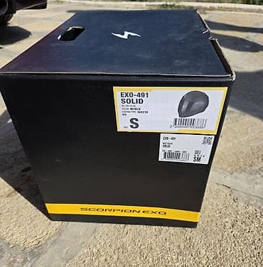 Scorpion EXO-491 Solid moto dəbilqəsi - Rəng: Mat qara (M/BLK) - lalafo.az -da — 3 Scorpion EXO-491 Solid moto dəbilqəsi - Rəng: Mat qara (M/BLK) - — 3