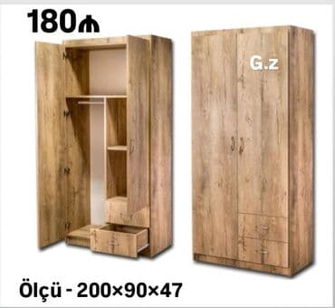 Açılan, 3 qapılı Düz dolab, Qarderob, paltar dolabı lalafo.az -da Açılan, 3 qapılı Düz dolab, Qarderob, paltar dolabı