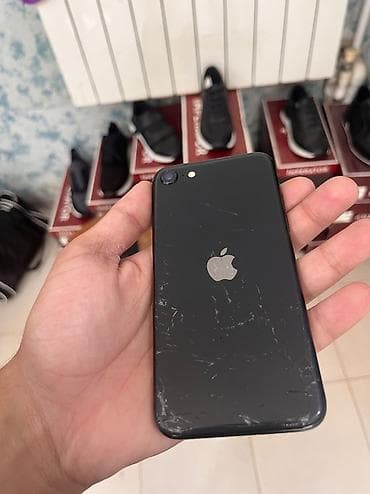IPhone SE 2020, 128 GB, Qara, Barmaq izi lalafo.az -da IPhone SE 2020, 128 GB, Qara, Barmaq izi