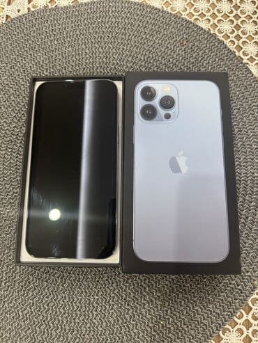 IPhone 13 Pro, 128 GB, Sierra Blue, Face ID lalafo.az -da IPhone 13 Pro, 128 GB, Sierra Blue, Face ID