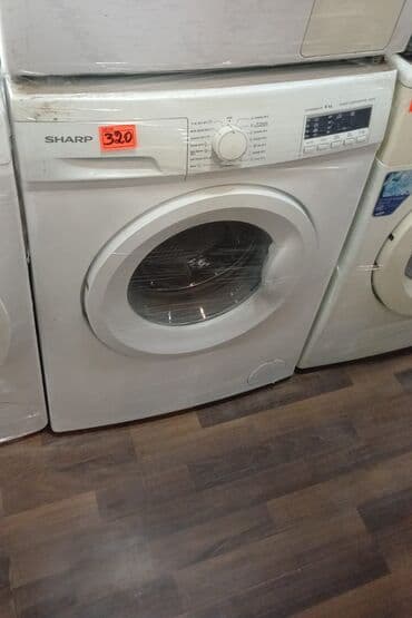 Paltaryuyan maşın Sharp, 6 kq, İşlənmiş, Avtomat, Qurutmasız, Kredit yoxdur lalafo.az -da Paltaryuyan maşın Sharp, 6 kq, İşlənmiş, Avtomat, Qurutmasız, Kredit yoxdur