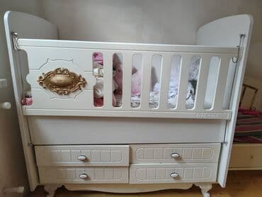 Oğlan və qız üçün, İşlənmiş, Dördbucaq, Beşik, Dəstsiz, Matras ilə, Yellənmə mexanizm ilə lalafo.az -da Oğlan və qız üçün, İşlənmiş, Dördbucaq, Beşik, Dəstsiz, Matras ilə, Yellənmə mexanizm ilə