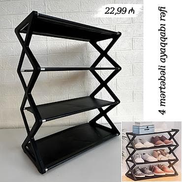 Yeni 4 mərtəbəli ayaqqabı rəfi – 23 azn Müasir dizaynlı, az yer tutur lalafo.az -da Yeni 4 mərtəbəli ayaqqabı rəfi – 23 azn Müasir dizaynlı, az yer tutur