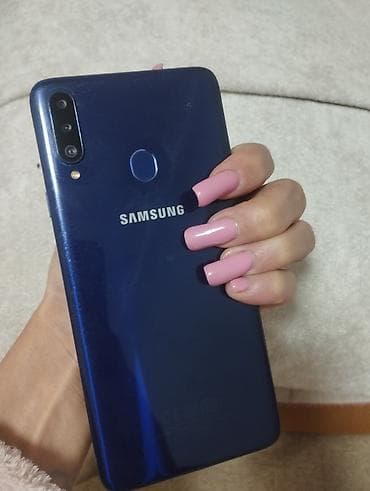 Samsung Galaxy A20s, 32 GB, rəng - Göy, Sensor, Barmaq izi, İki sim kartlı lalafo.az -da Samsung Galaxy A20s, 32 GB, rəng - Göy, Sensor, Barmaq izi, İki sim kartlı