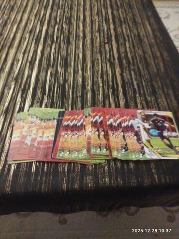 Futbol mövzusunda kolleksiya kartları dəsti - Tema: futbolçular və lalafo.az -da Futbol mövzusunda kolleksiya kartları dəsti - Tema: futbolçular və