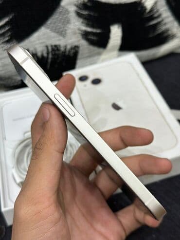 Запонки: IPhone 13, 128 ГБ, Белый, Гарантия, Face ID, С документами at lalafo.az — 2 Запонки: IPhone 13, 128 ГБ, Белый, Гарантия, Face ID, С документами — 2