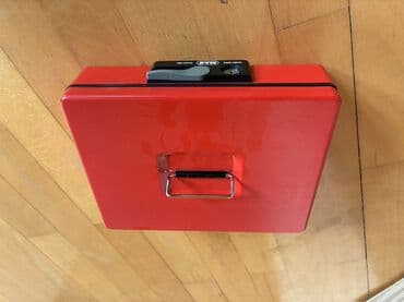 ПО для бизнеса: Qırmızı metal pul qutusu – kilidli - Material: möhkəm metal korpus - at lalafo.az — 1 ПО для бизнеса: Qırmızı metal pul qutusu – kilidli - Material: möhkəm metal korpus - — 1