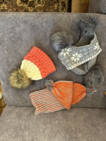 Toxunma qış baş geyimləri dəsti - 3 ədəd isti, rahat papaq: - lalafo.az -da Toxunma qış baş geyimləri dəsti - 3 ədəd isti, rahat papaq: -