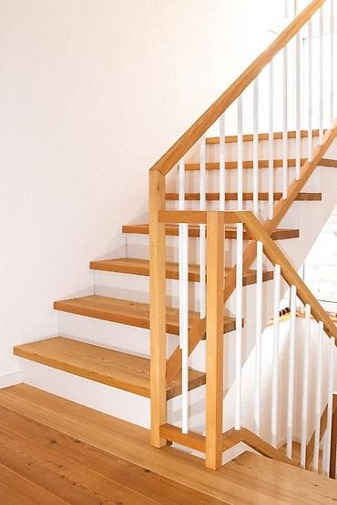 Перила: Taxta pilləkən və məhəccər hazırlama xidməti - Fərdi layihə: düz, L at lalafo.az — 6 Перила: Taxta pilləkən və məhəccər hazırlama xidməti - Fərdi layihə: düz, L — 6