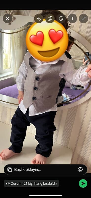 Köynək, Oğlan üçün, 1 - 2 yaş lalafo.az -da Köynək, Oğlan üçün, 1 - 2 yaş