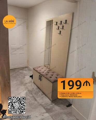 Açılan, 2 qapılı Düz dolab, Dəhliz dolabı lalafo.az -da Açılan, 2 qapılı Düz dolab, Dəhliz dolabı