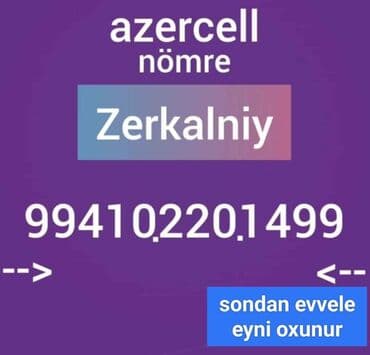Nömrə: ( 010 ) ( 2201499 ), Yeni lalafo.az -da Nömrə: ( 010 ) ( 2201499 ), Yeni