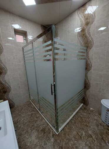 Душевые насадки, лейки: Новый Кабинка с открытым верхом, Угловая at lalafo.az — 1 Душевые насадки, лейки: Новый Кабинка с открытым верхом, Угловая — 1