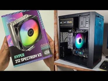 ❄️ Cooler Master Hyper 212 Spectrum V3 – Güclü Soyutma, ARGB Dizayn! lalafo.az -da ❄️ Cooler Master Hyper 212 Spectrum V3 – Güclü Soyutma, ARGB Dizayn!