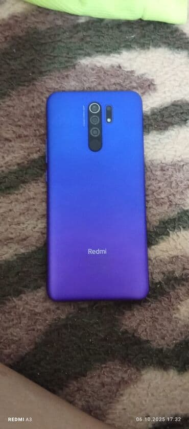 Redmi 9, 64 GB, rəng - Mavi, Barmaq izi, Face ID lalafo.az -da Redmi 9, 64 GB, rəng - Mavi, Barmaq izi, Face ID