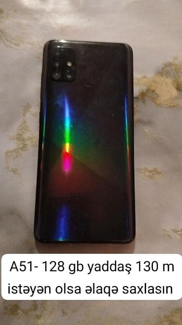 Samsung Galaxy A51, 128 GB, rəng - Qara lalafo.az -da Samsung Galaxy A51, 128 GB, rəng - Qara