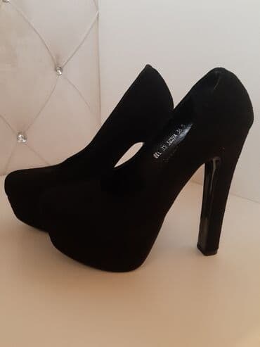 Tuflilər, Ölçü: 37, rəng - Qara, İşlənmiş lalafo.az -da Tuflilər, Ölçü: 37, rəng - Qara, İşlənmiş