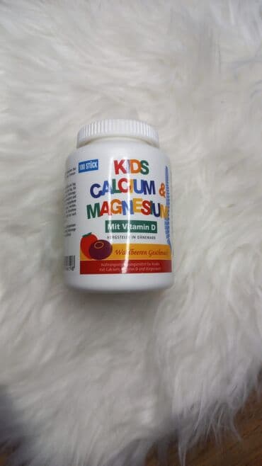 Kids Calcium & Magnesium with Vitamin D (180 ədəd, giləmeyvə lalafo.az -da Kids Calcium & Magnesium with Vitamin D (180 ədəd, giləmeyvə