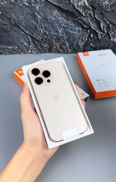 IPhone 16 Pro, 128 GB, Desert Titanium, Zəmanət, Simsiz şarj, Face ID lalafo.az -da IPhone 16 Pro, 128 GB, Desert Titanium, Zəmanət, Simsiz şarj, Face ID