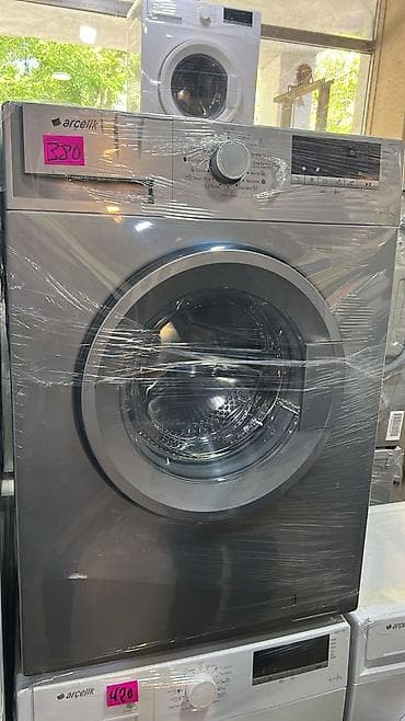 Arçelik ön yükləməli paltaryuyan maşın - Rəng: metalik boz (inox) - lalafo.az -da Arçelik ön yükləməli paltaryuyan maşın - Rəng: metalik boz (inox) -