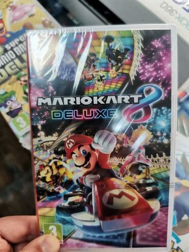 Nintendo switch mario kart deluxe 8 lalafo.az -da Nintendo switch mario kart deluxe 8